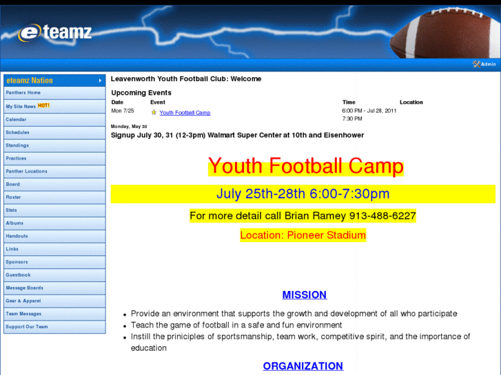 www.leavenworthyouthfootballclub.com