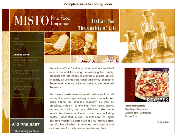 www.mistofinefood.com