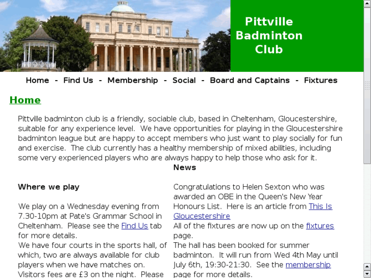 www.pittvillebadmintonclub.co.uk