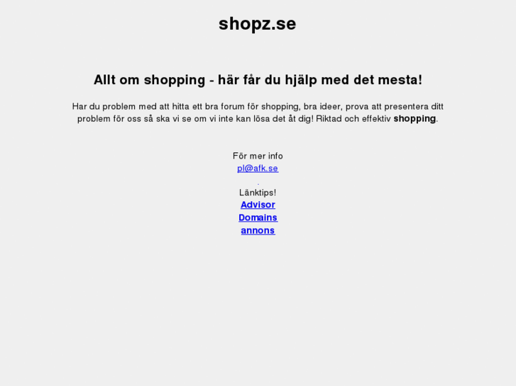 www.shopz.se