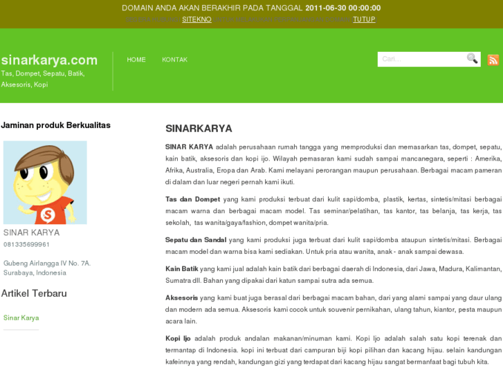 www.sinarkarya.com