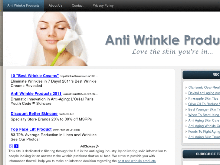 www.theantiwrinkleproducts.com