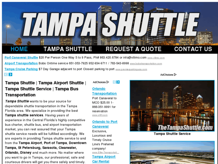 www.thetampashuttle.com