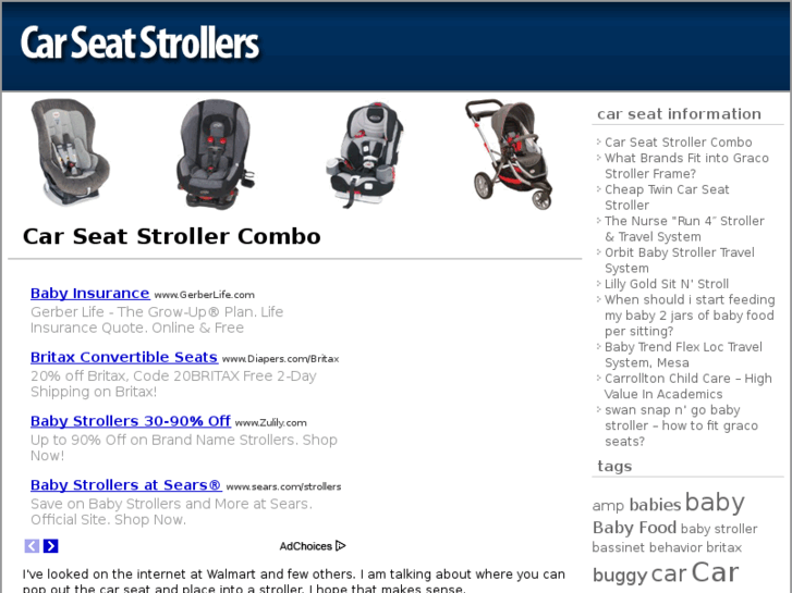 www.carseatsstrollers.net