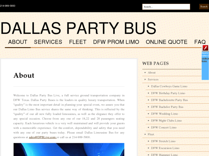 www.dallaspartybuslive.com