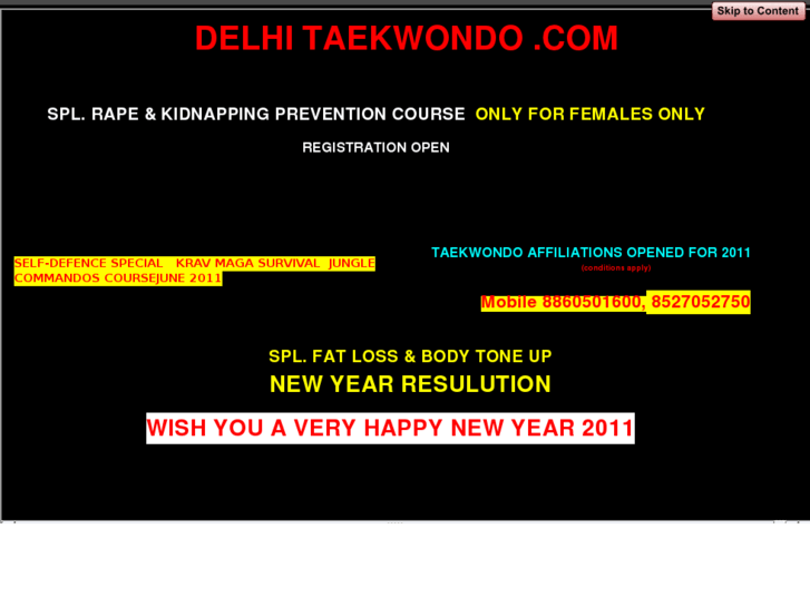 www.delhitaekwondo.com