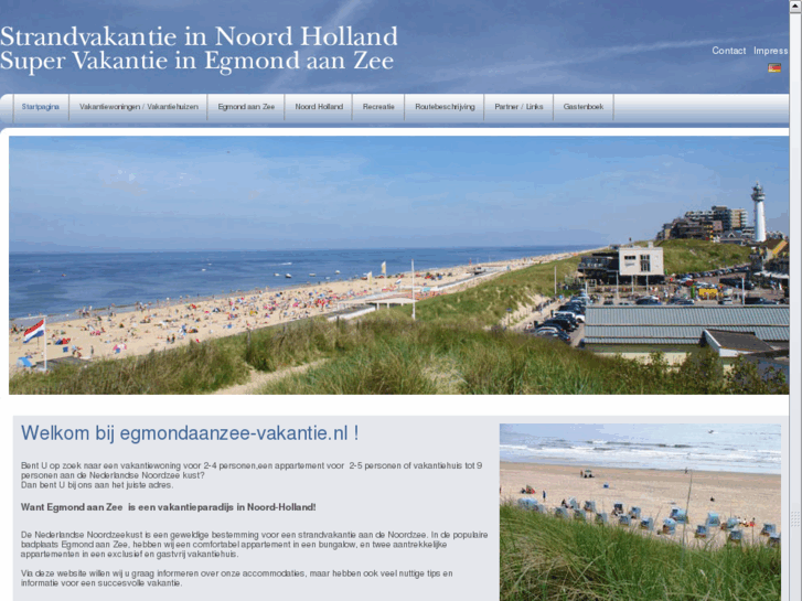 www.egmondaanzee-vakantie.nl