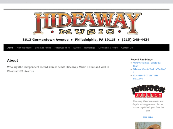 www.hideawaymusic.org