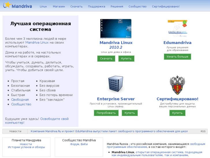 www.mandriva.ru