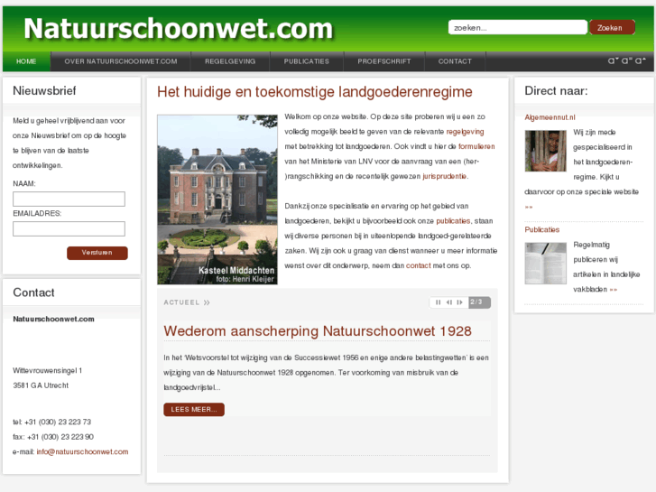 www.natuurschoonwet.com