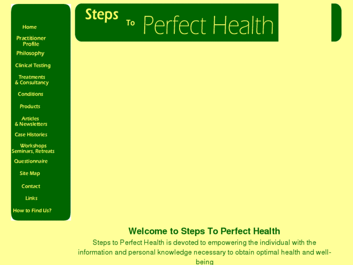 www.stepstoperfecthealth.co.uk