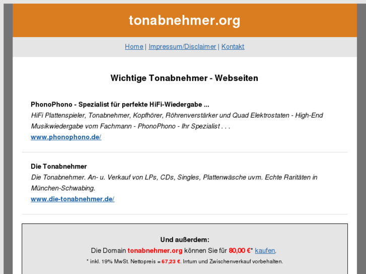 www.tonabnehmer.org