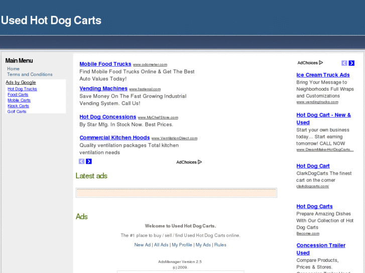 www.usedhotdogcarts.org