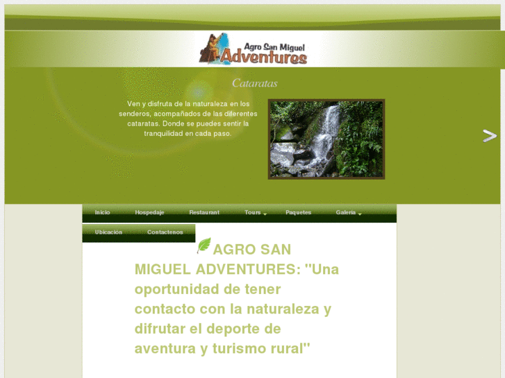 www.agrosanmigueladventures.com