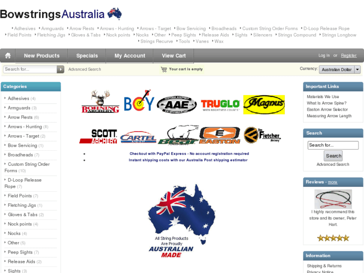 www.bowstringsaustralia.com