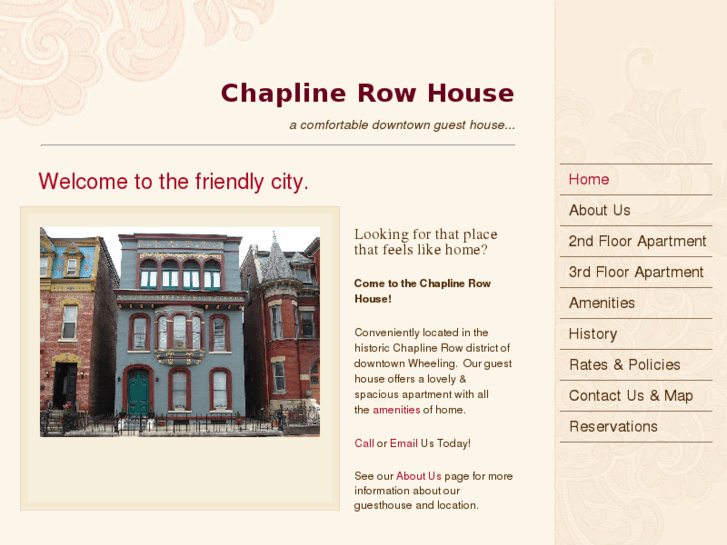 www.chaplinerowhouse.com