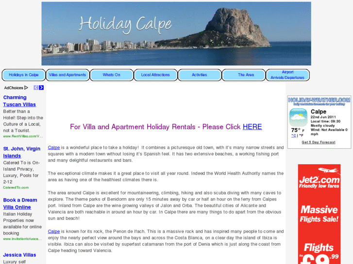 www.holidaycalpe.com