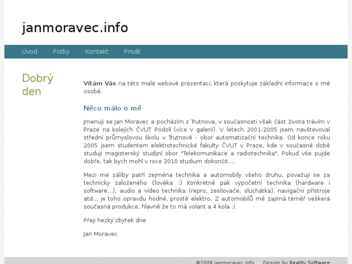 www.janmoravec.info