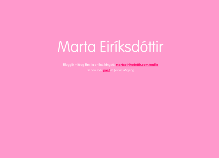 www.martaeiriksdottir.com