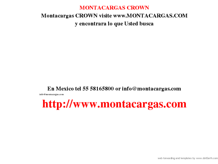 www.montacargascrown.com