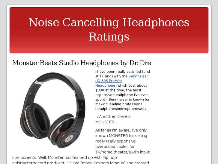 www.noisecancellingheadphonesratings.com