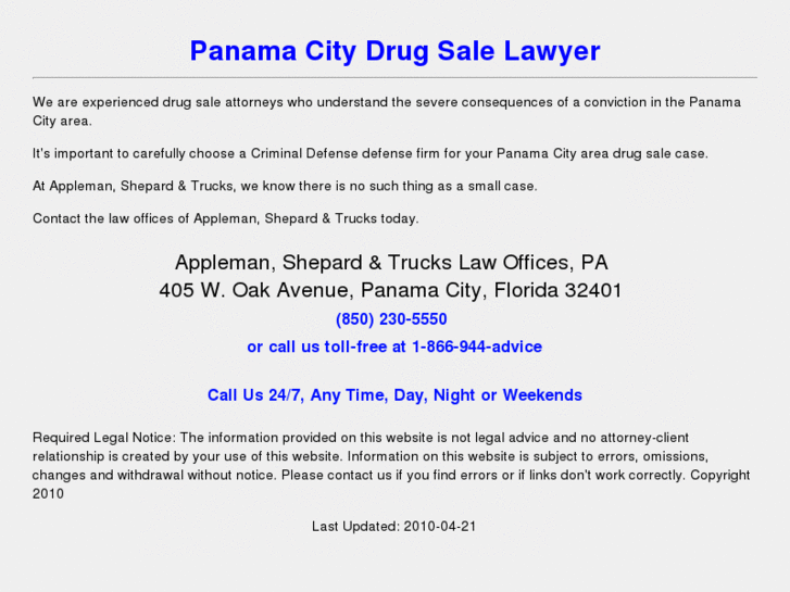 www.panamacitydrugsalelawyer.com