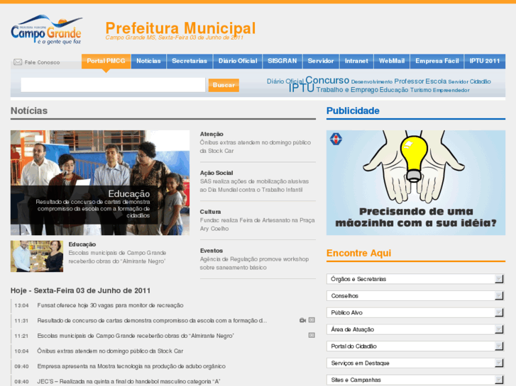 www.prefeituradecampogrande.com.br