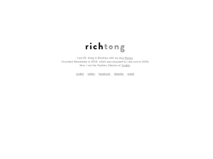 www.richardtong.com