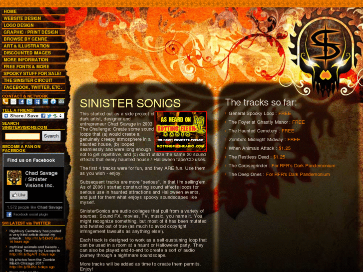 www.sinistersonics.com