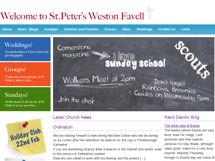 www.stpeterswestonfavell.com