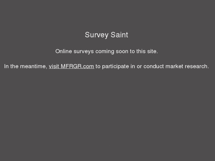 www.surveysaint.com