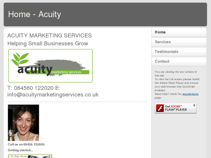 www.acuitymarketingservices.co.uk