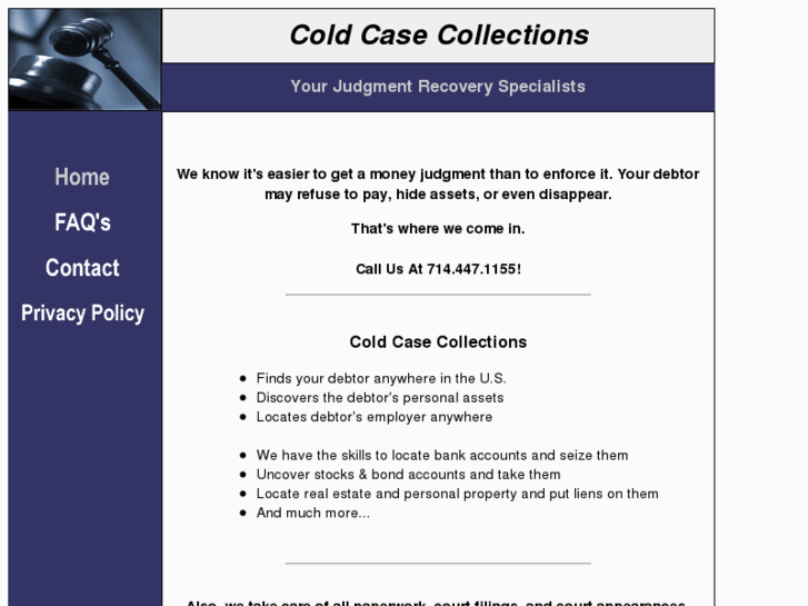 www.coldcasecollections.com