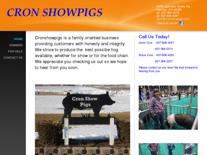 www.cronshowpigs.com