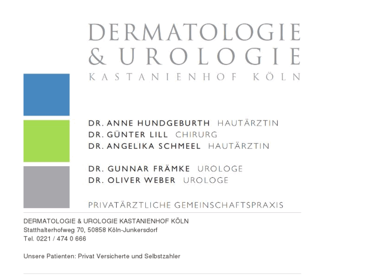 www.dermatologie-kastanienhof.com