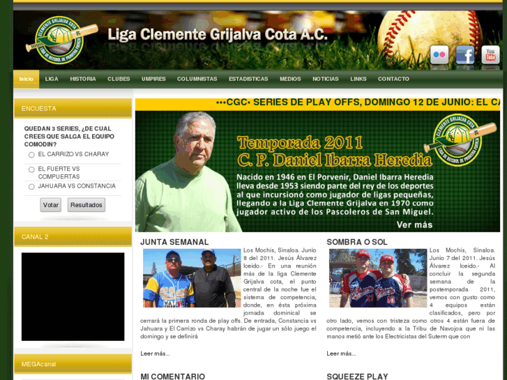 www.ligaclementegrijalva.com