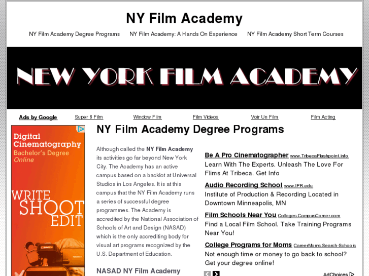 www.nyfilmacademy.net