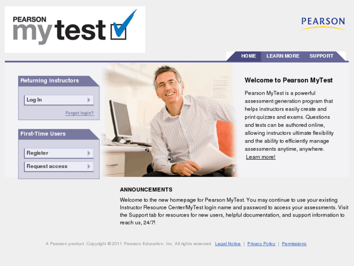 www.pearsonmytest.com