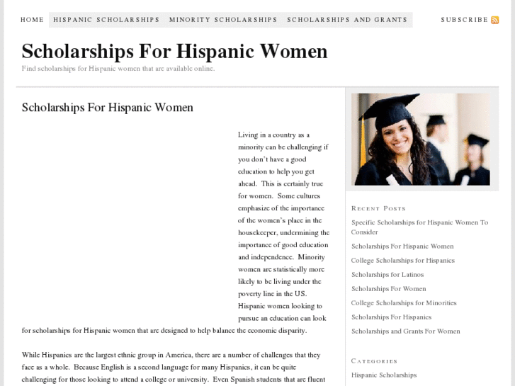 www.scholarshipsforhispanicwomen.net