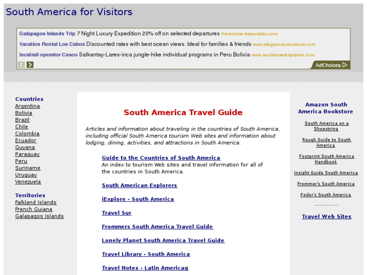 www.southamericaforvisitors.com