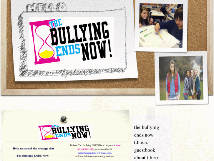 www.thebullyingendsnow.com