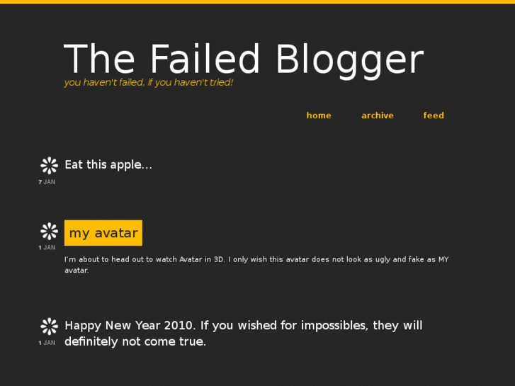 www.thefailedblogger.com