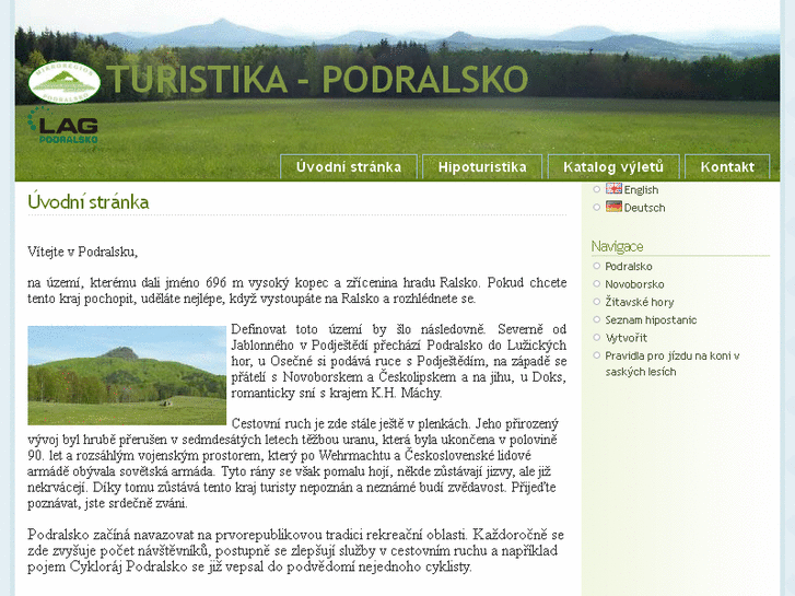 www.turistika-podralsko.cz
