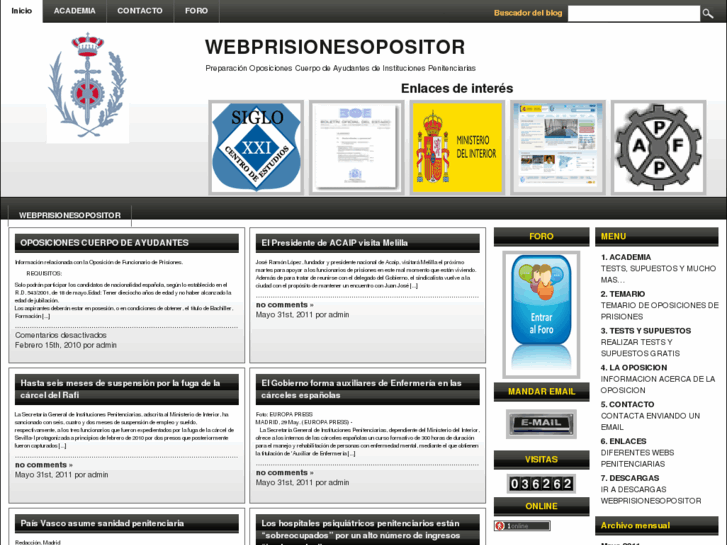 www.webprisionesopositor.com