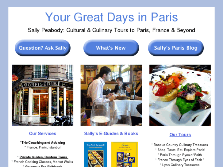 www.yourgreatdaysinparis.com