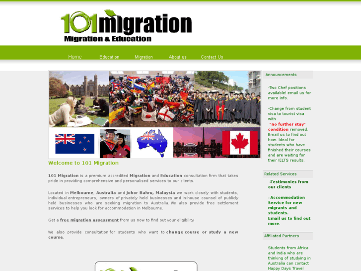 www.101migration.com