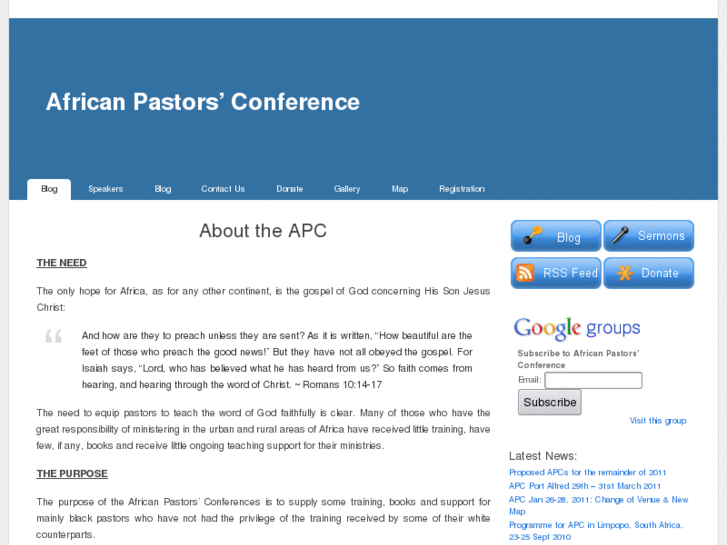 www.africanpastorsconference.com