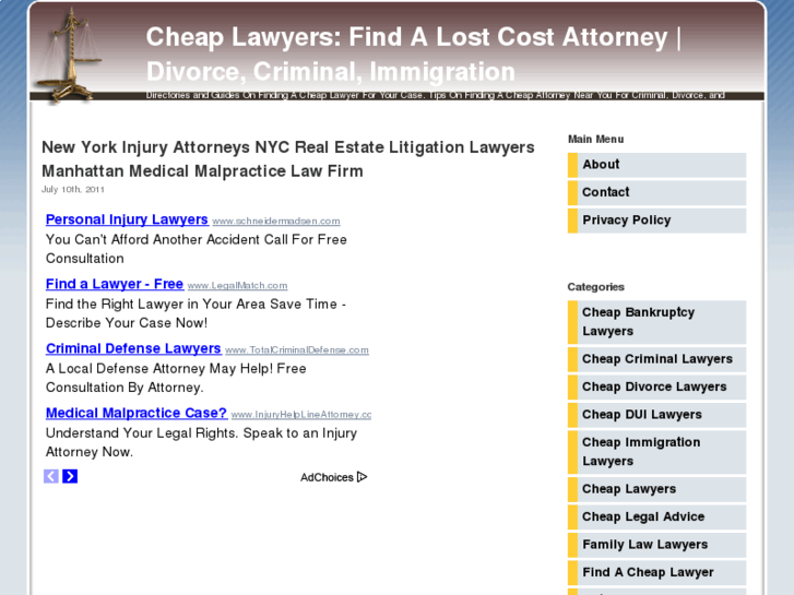 www.cheap-lawyers.org