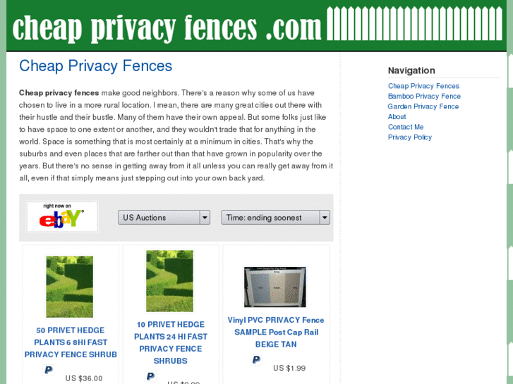 www.cheapprivacyfences.com