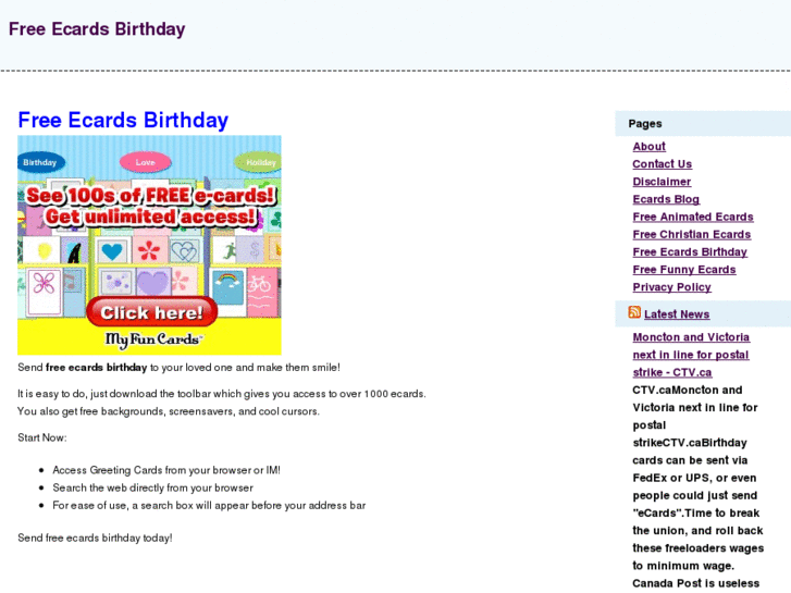 www.freeecardsbirthday.org